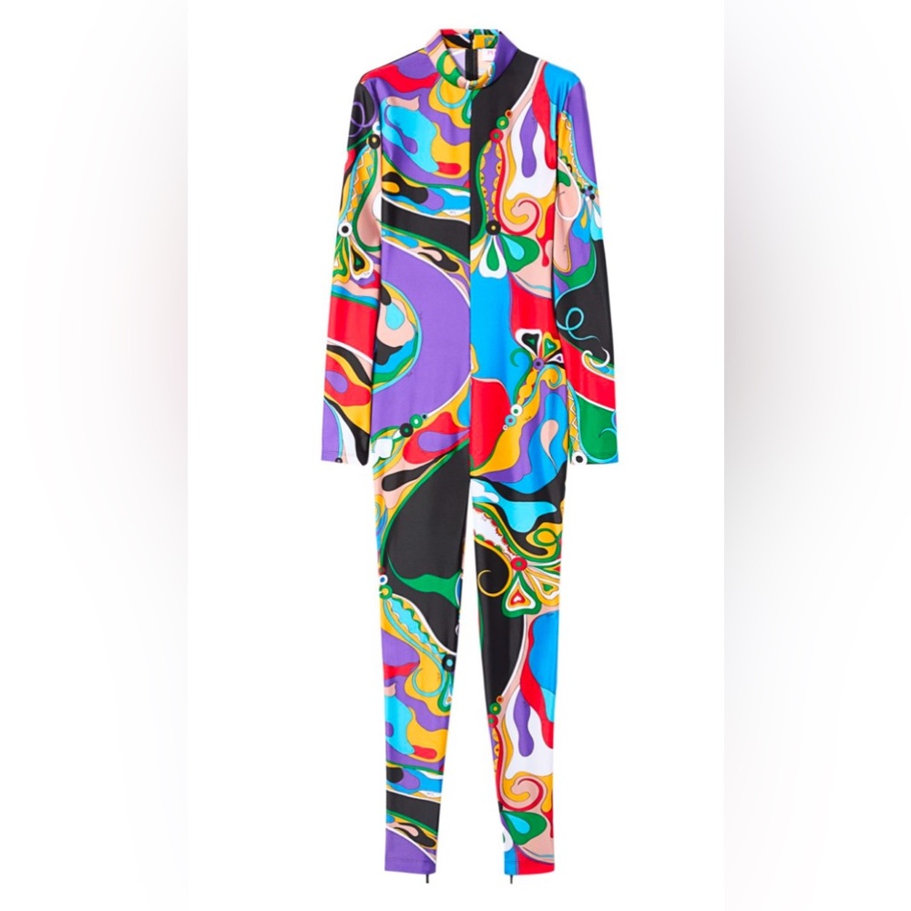 PUCCI Mocked Neck Jumpsuit